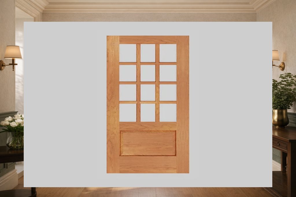 Cherry French Doors
