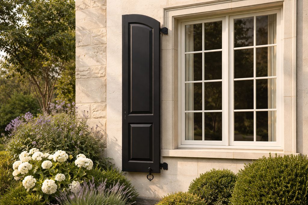 AZEK Arched Shutters