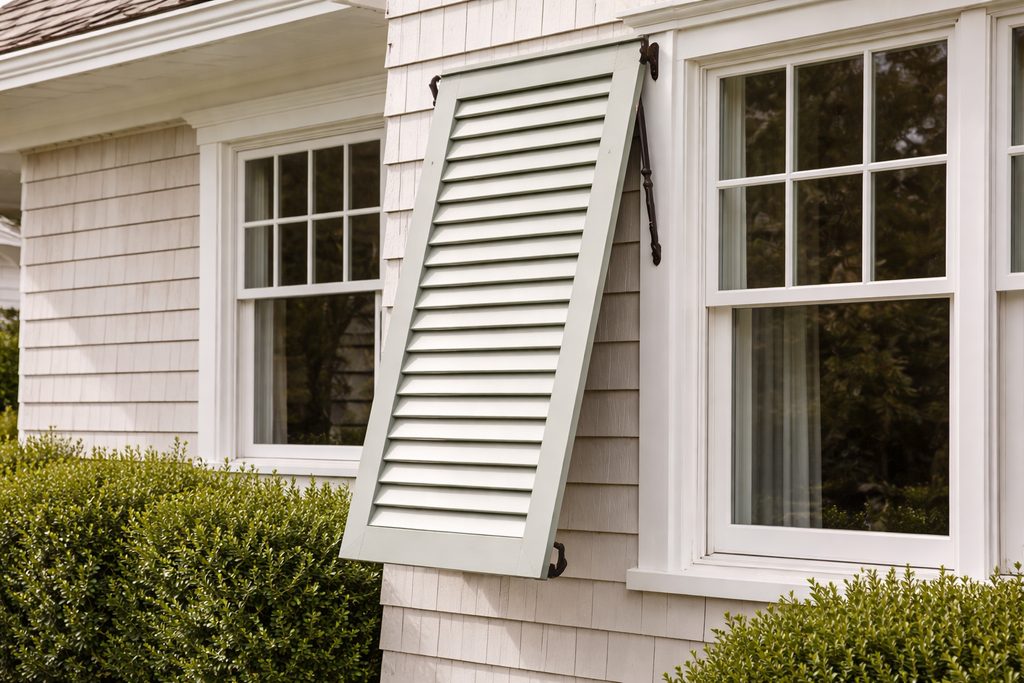 Sapele Bahama Shutters