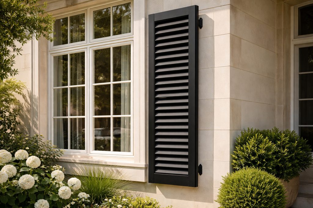 AZEK Louvered Shutters
