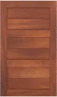 Beadboard Manhattan Mahogany Cabinets