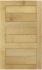 Beadboard Manhattan Maple Cabinets