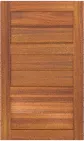 Beadboard Manhattan Teak Cabinets