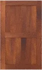 Beadboard Nantucket Mahogany Cabinets