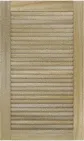Louvered 100 Poplar Cabinets