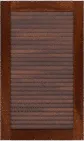 Louvered 100 Sapele Cabinets