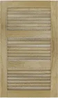 Louvered 33 33 33 Poplar Cabinets