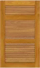 Louvered 40 40 20 Cypress Cabinets