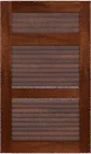 Louvered 40 40 20 Sapele Cabinets