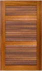 Louvered 40 40 20 Teak Cabinets