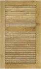 Louvered 60 40 Maple Cabinets