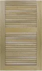 Louvered 60 40 Poplar Cabinets