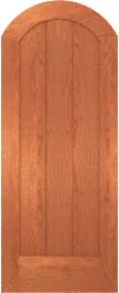 Arched Church Cherry Doors