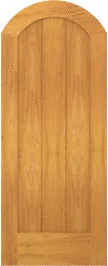 Arched Church Cypress Doors
