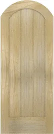 Arched Church Poplar Doors