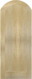 Arched Crescent Poplar Doors