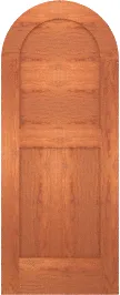 Arched Crest Cherry Doors