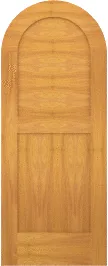 Arched Crest Cypress Doors