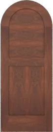 Arched Crest Sapele Doors