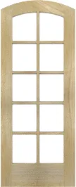 Arched Triomphe Poplar Doors