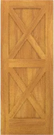 Barn Double X Cypress Doors