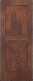 Barn Single X Sapele Doors