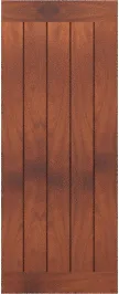 Custom Barn Mahogany Doors