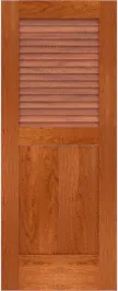 Custom Boat House Cherry Doors