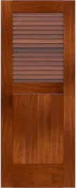 Custom Boat House Mahogany Doors