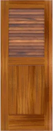 Custom Boat House Teak Doors