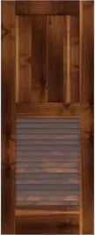 Custom Mews Walnut Doors