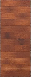 Custom Shiplap Mahogany Doors