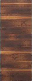 Custom Shiplap Walnut Doors