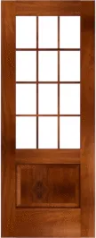 French Antoinette Mahogany Doors