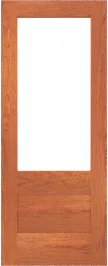 French Colonial Cherry Doors