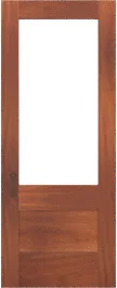 French Colonial Mahogany Doors