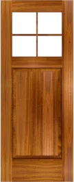French Monarch Teak Doors