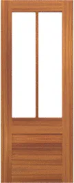 French Rose Marie Teak Doors