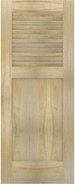 Louvered   Bahama  Poplar  Doors