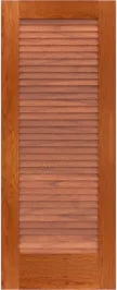 Louvered Nassau Cherry Doors