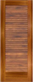 Louvered Nassau Teak Doors