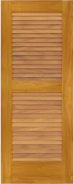 Louvered St John Cypress Doors