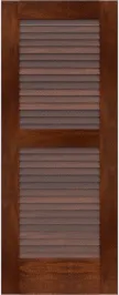 Louvered St John Sapele Doors