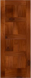 Mission Deacon Mahogany Doors