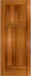 Mission Witness Teak Doors