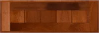 Beadboard Cove Mahogany Drawer Front