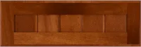 V Groove Bullnose Mahogany Drawer Front
