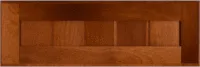 V Groove Cove Mahogany Drawer Front